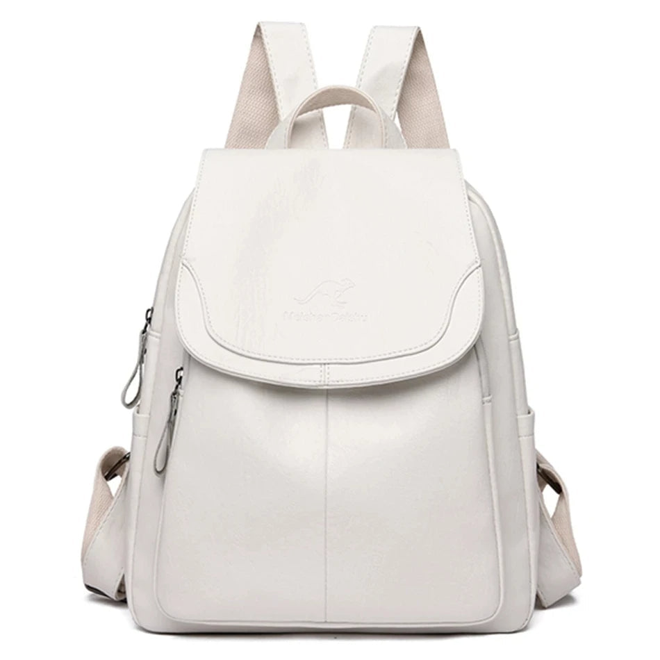 Kristlaug | Elegant and lightweight backpack in delicate white tone