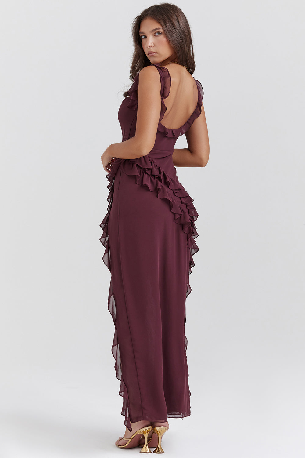 Quinley | Flowing Trim Dress