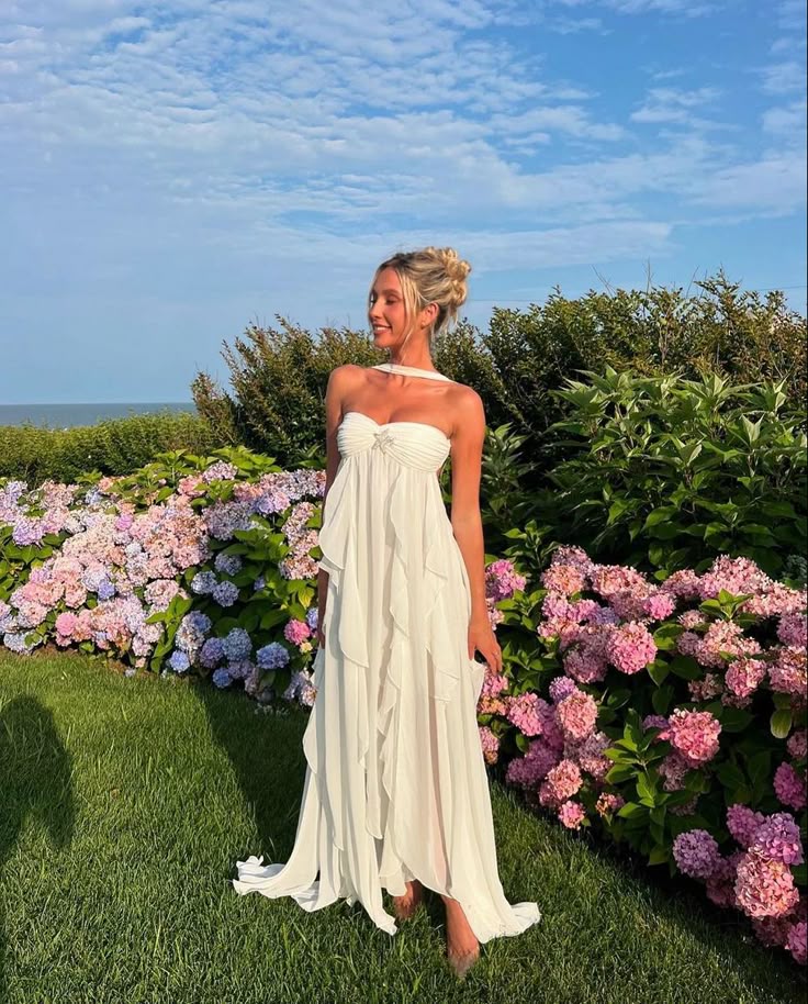 Nyra | Sea Breeze Ruffle Dress