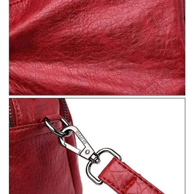 Finbjørg | Small and versatile bag in golden cognac shade