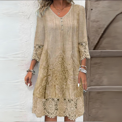 Ursule – Elegant bohemian lace dress