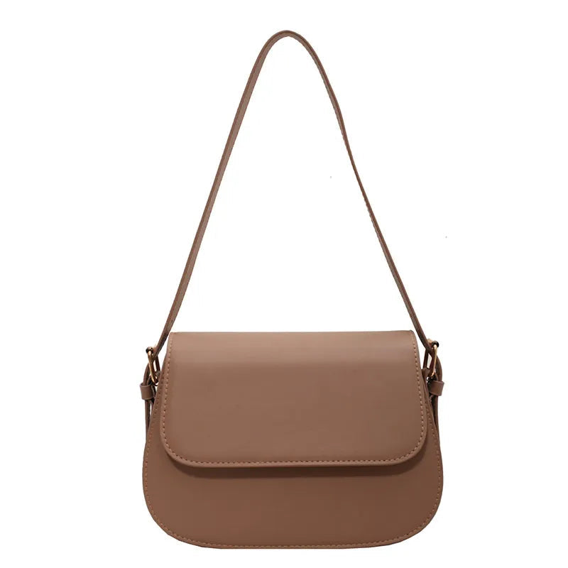 Eldborg | Elegant shoulder bag in a muted nude tone