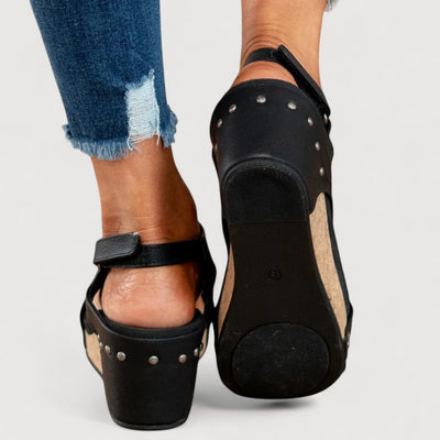ADELINA | WEDGE SANDALS