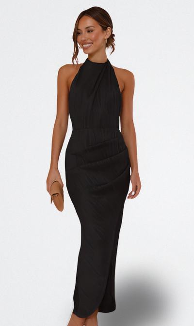 Isabella | Pleated Midi Dress