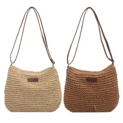 Fredhild | Classic braided style shoulder bag