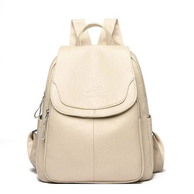 Kristlaug | Elegant and lightweight backpack in delicate white tone