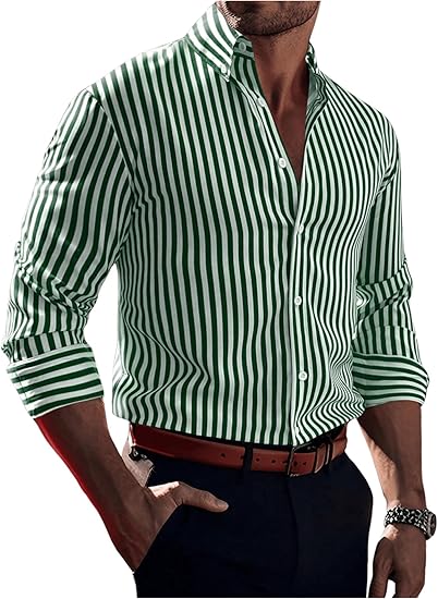 Alvaro Men's Striped Shirt