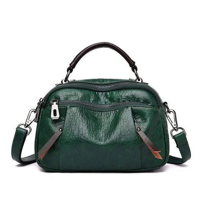Finbjørg | Small and versatile bag in golden cognac shade