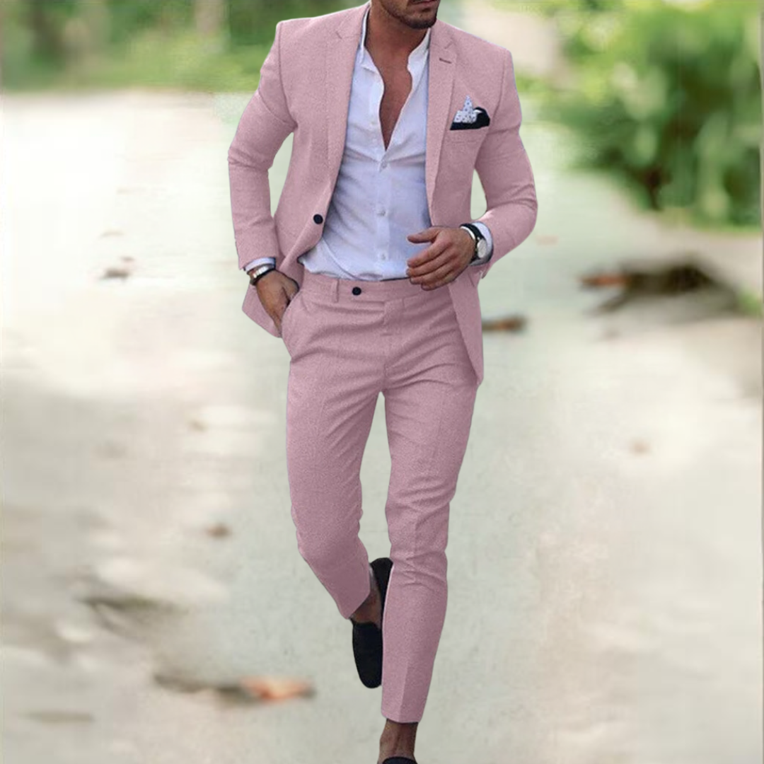 Simone - Men's Elegant Suit (Jacket + Pants)