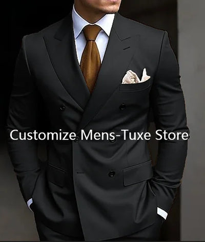 Brown-Slim Fit 2-Piece Suit