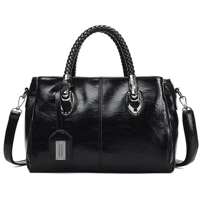 Jarnfrid | Elegant handbag with braided handle