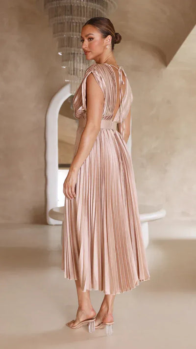 Emma | Maxi Dress with Deep V-Neck