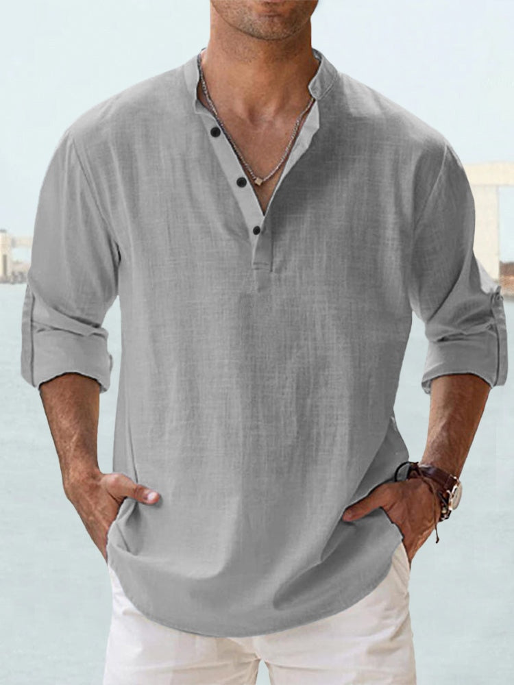 Van der Hulst™ | Linen shirt with breathable comfort