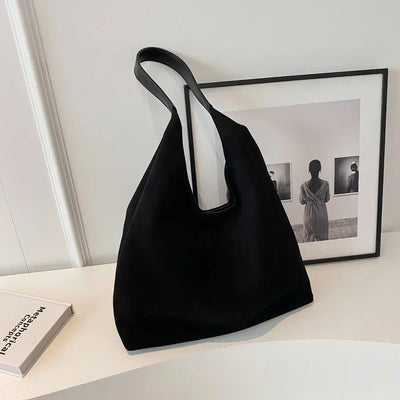 Jada | Suede Leather Tote Bag