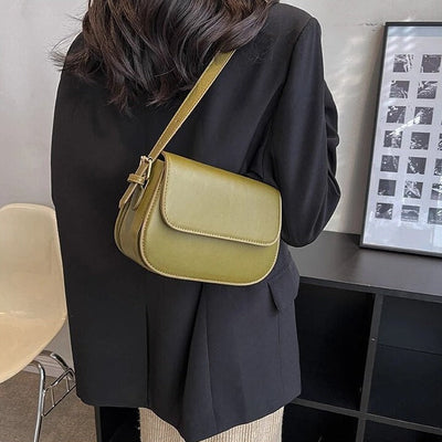 Eldborg | Elegant shoulder bag in a muted nude tone