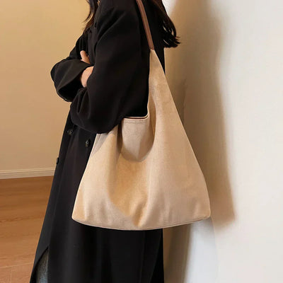 Jada | Suede Leather Tote Bag