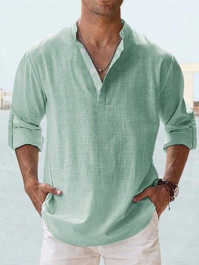 Van der Hulst™ | Linen shirt with breathable comfort