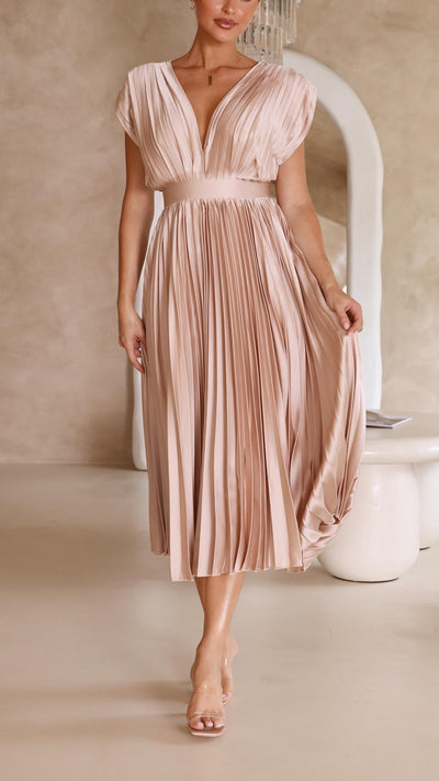 Emma | Maxi Dress with Deep V-Neck