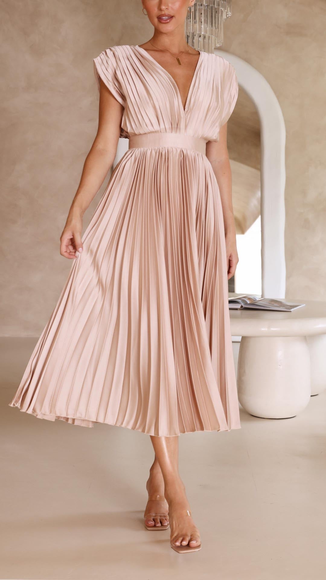 Emma | Maxi Dress with Deep V-Neck