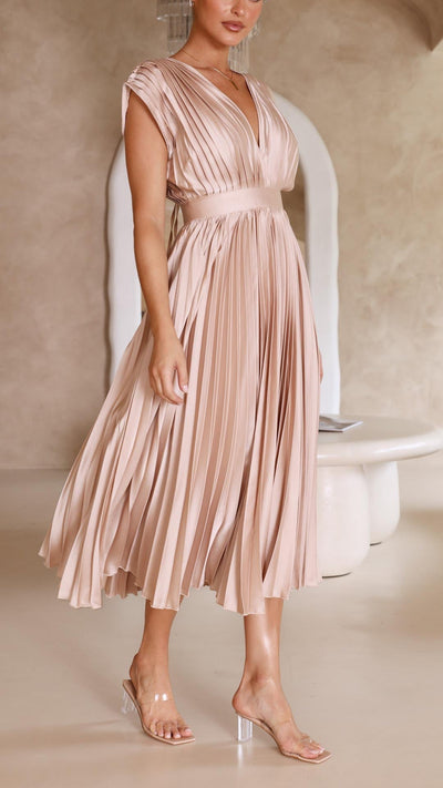 Emma | Maxi Dress with Deep V-Neck