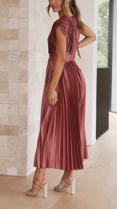 Emma | Maxi Dress with Deep V-Neck