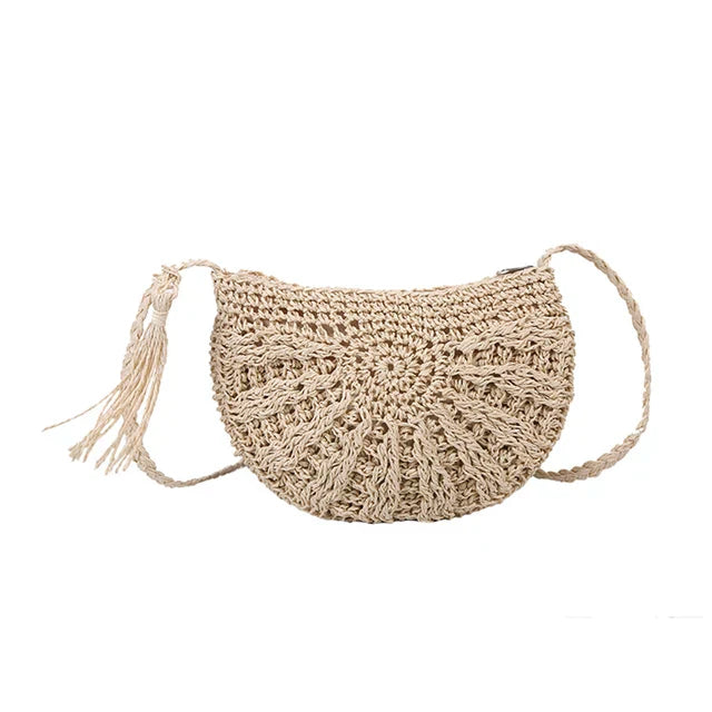 Eirinora | Crochet shoulder bag in bohemian style