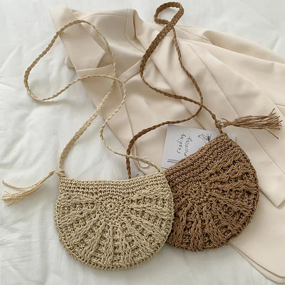 Eirinora | Crochet shoulder bag in bohemian style