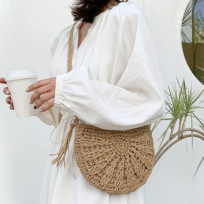 Eirinora | Crochet shoulder bag in bohemian style