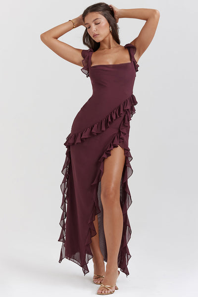 Quinley | Flowing Trim Dress