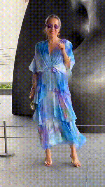 Jade™ | Elegant bohemian maxi dress