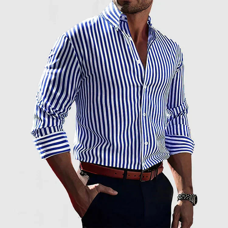 Alvaro Men's Striped Shirt