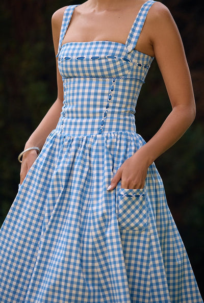 Selwyn | Charming Gingham Summer Dress