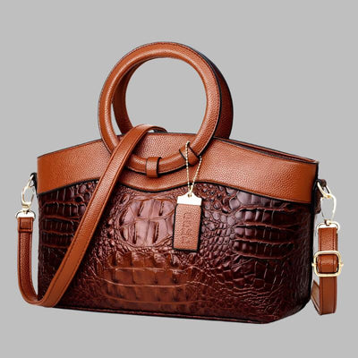 Alfrida | Elegant handbag with sophisticated crochet effect