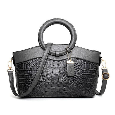 Alfrida | Elegant handbag with sophisticated crochet effect