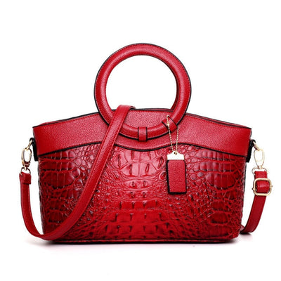 Alfrida | Elegant handbag with sophisticated crochet effect
