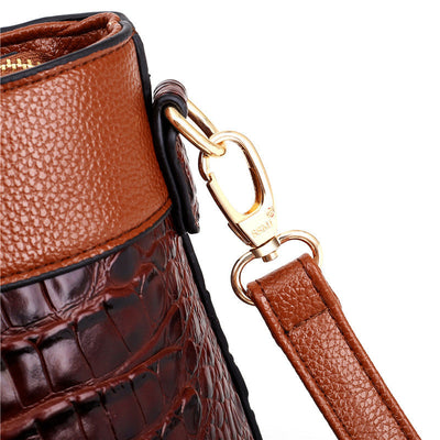 Alfrida | Elegant handbag with sophisticated crochet effect