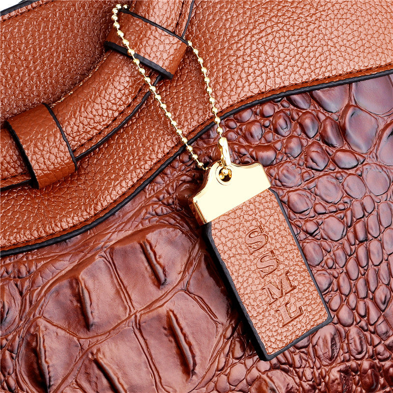 Alfrida | Elegant handbag with sophisticated crochet effect