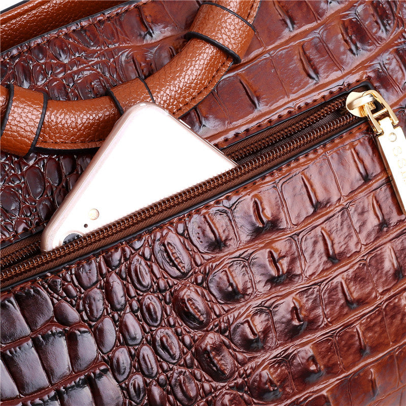 Alfrida | Elegant handbag with sophisticated crochet effect