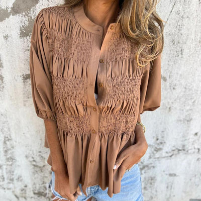 Isla | Boho Ibiza Blouse – Light and Elegant