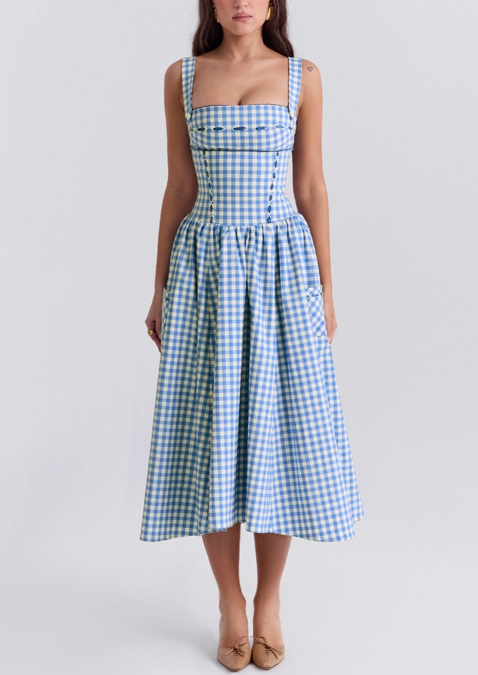Selwyn | Charming Gingham Summer Dress